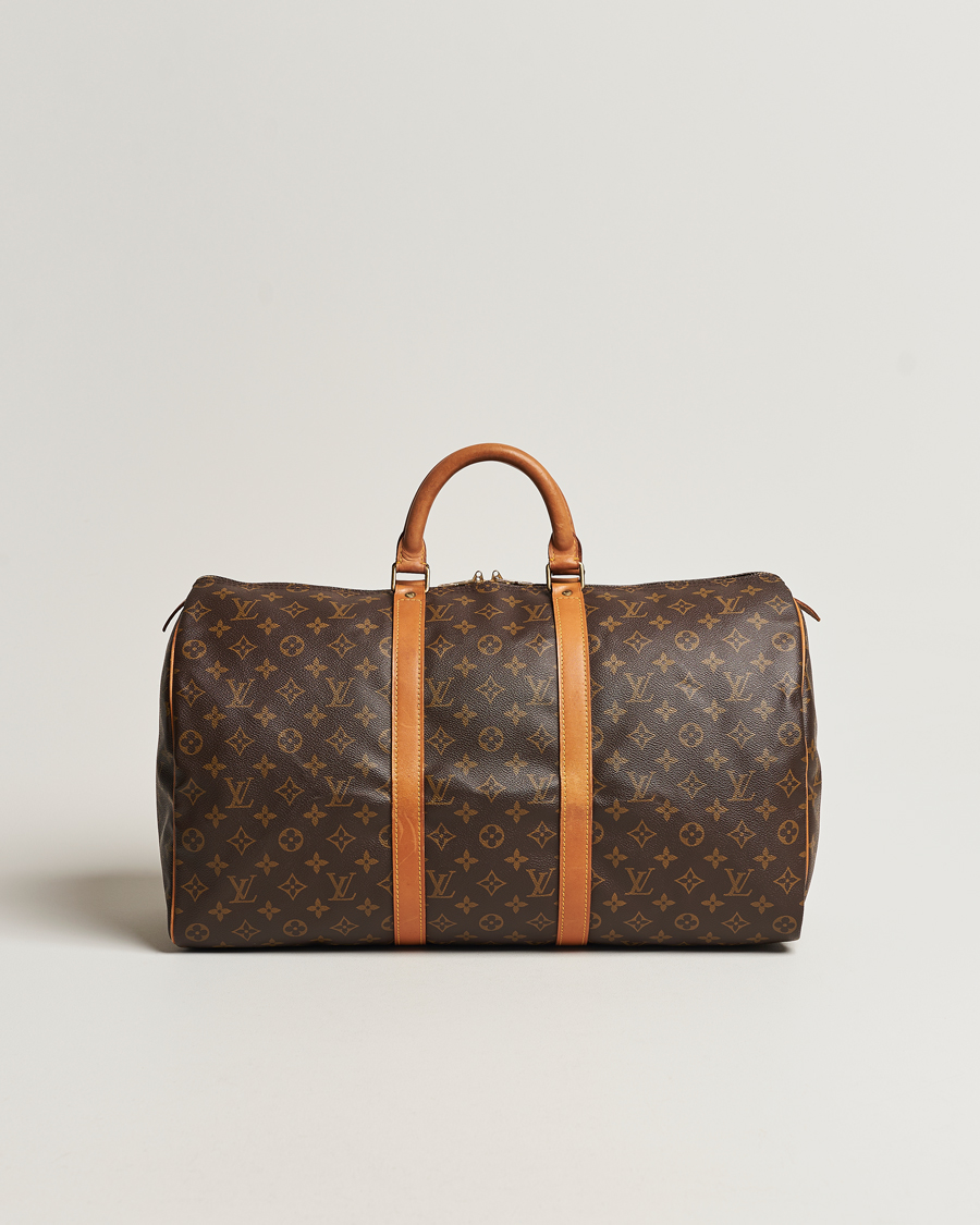 Herren | Louis Vuitton Pre-Owned Keepall 50 Bag Monogram | Louis Vuitton Pre-Owned | Keepall 50 Bag Monogram