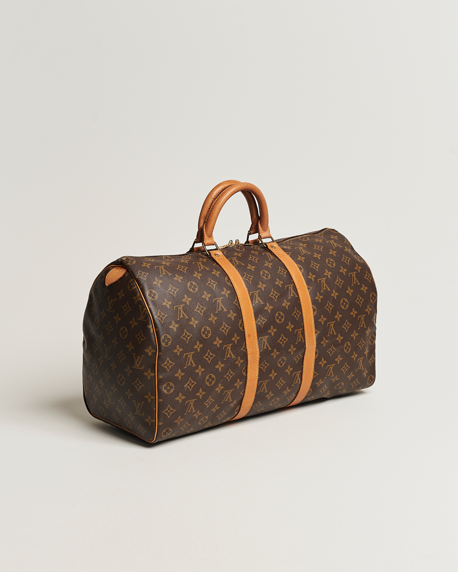 Herren | Louis Vuitton Pre-Owned Keepall 50 Bag Monogram | Louis Vuitton Pre-Owned | Keepall 50 Bag Monogram