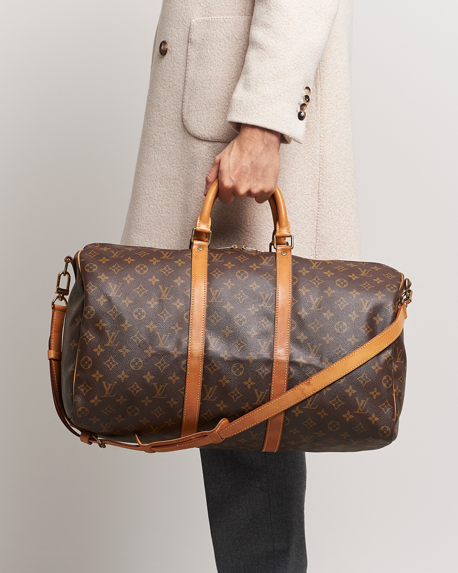 Herren | Louis Vuitton Pre-Owned Keepall Bandoulière 50 Monogram | Louis Vuitton Pre-Owned | Keepall Bandoulière 50 Monogram