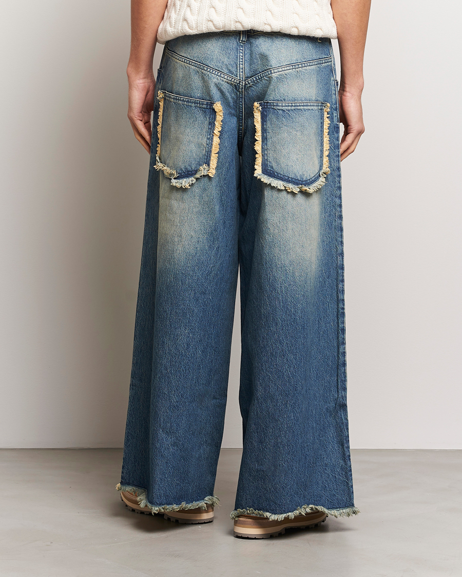 Herren | Jeans | Moncler Genius | Wide Jeans Mid Blue