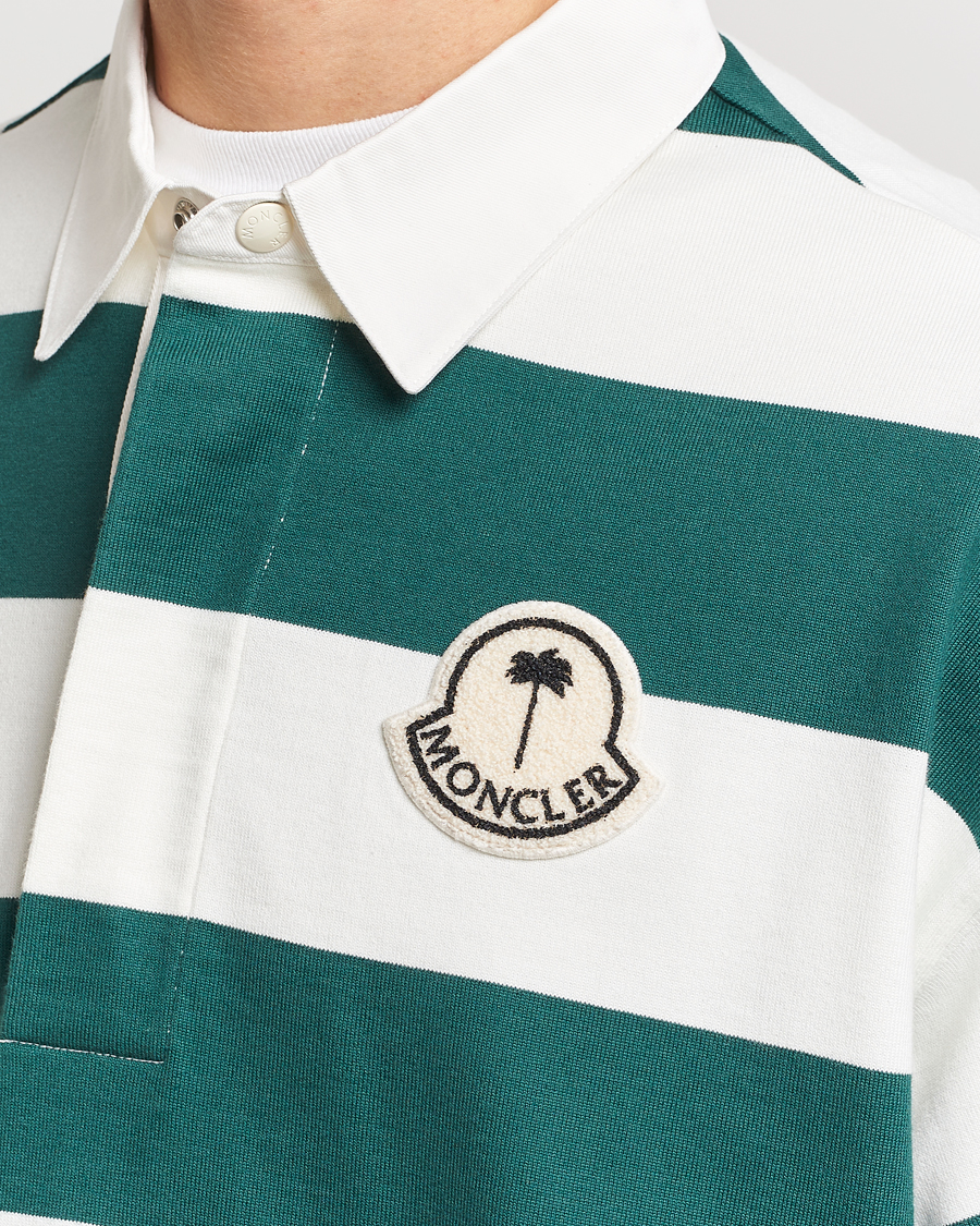 Herren | Pullover | Moncler Genius | Long Sleeve Rugby White/Green