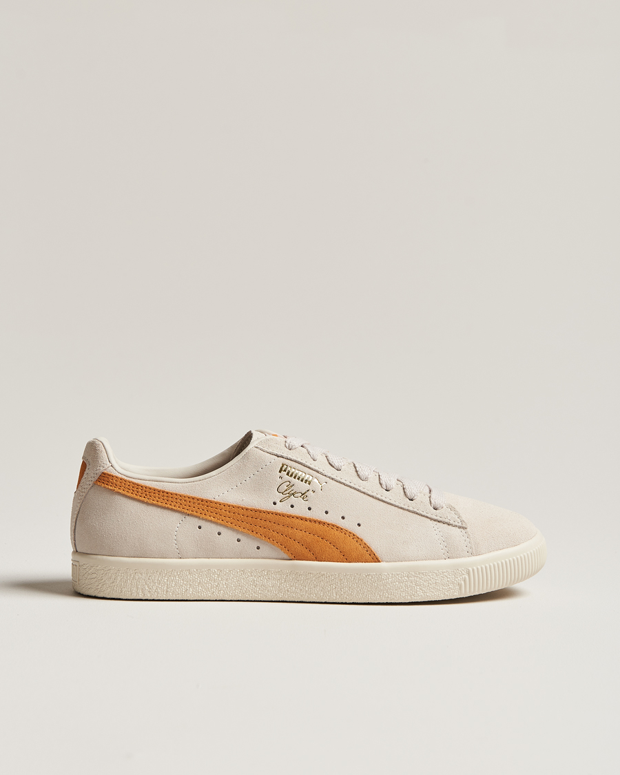 Herren | Puma Clyde OG Suede Sneaker Frosted Ivory | Puma | Clyde OG Suede Sneaker Frosted Ivory
