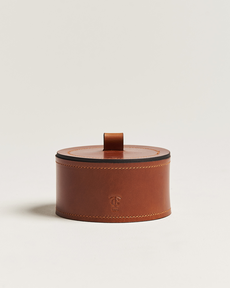 Herren | Für das Zuhause | Tärnsjö Garveri | Small Leather Box 002 Light Brown
