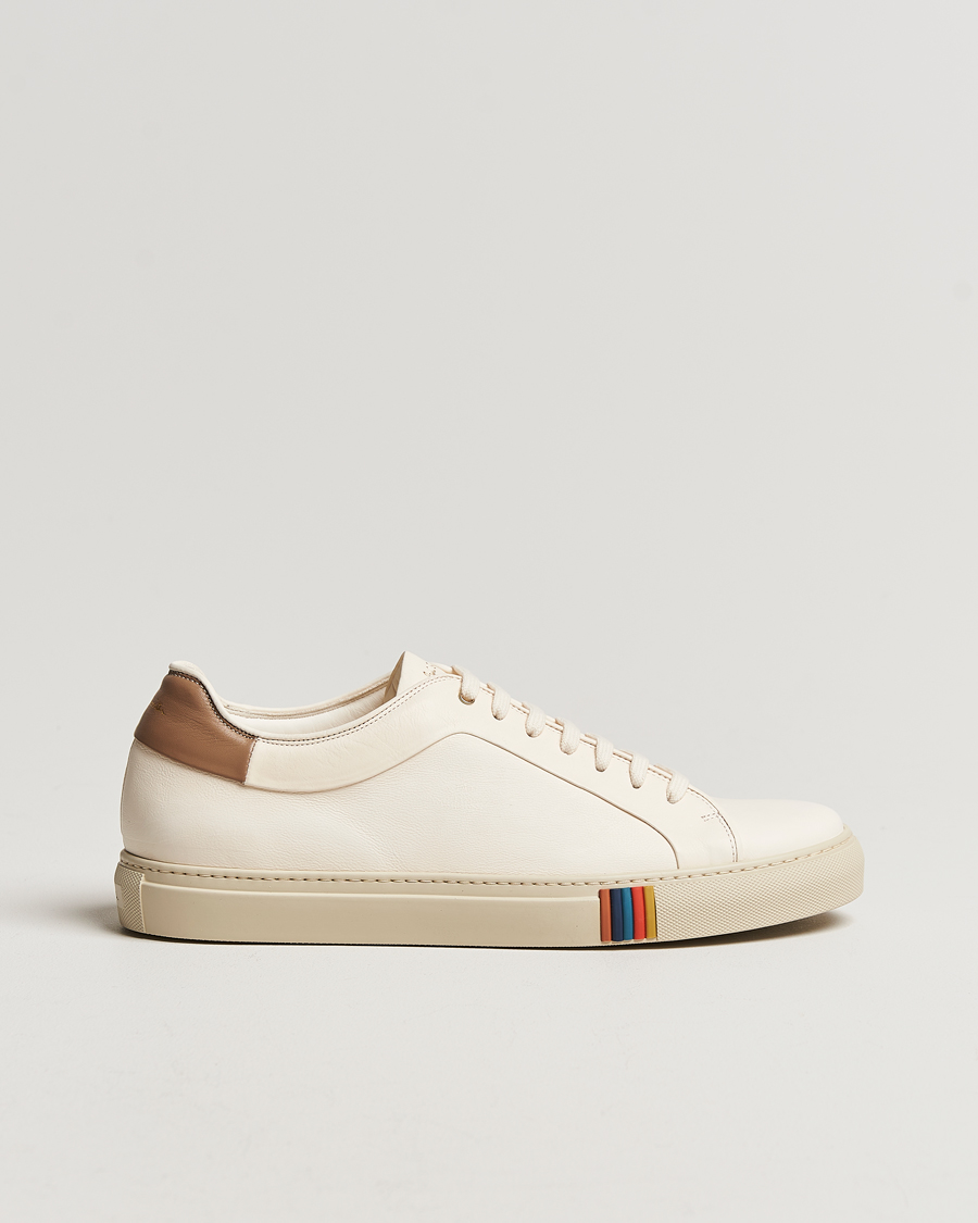 Herren | Paul Smith Basso Leather Sneaker White | Paul Smith | Basso Leather Sneaker White