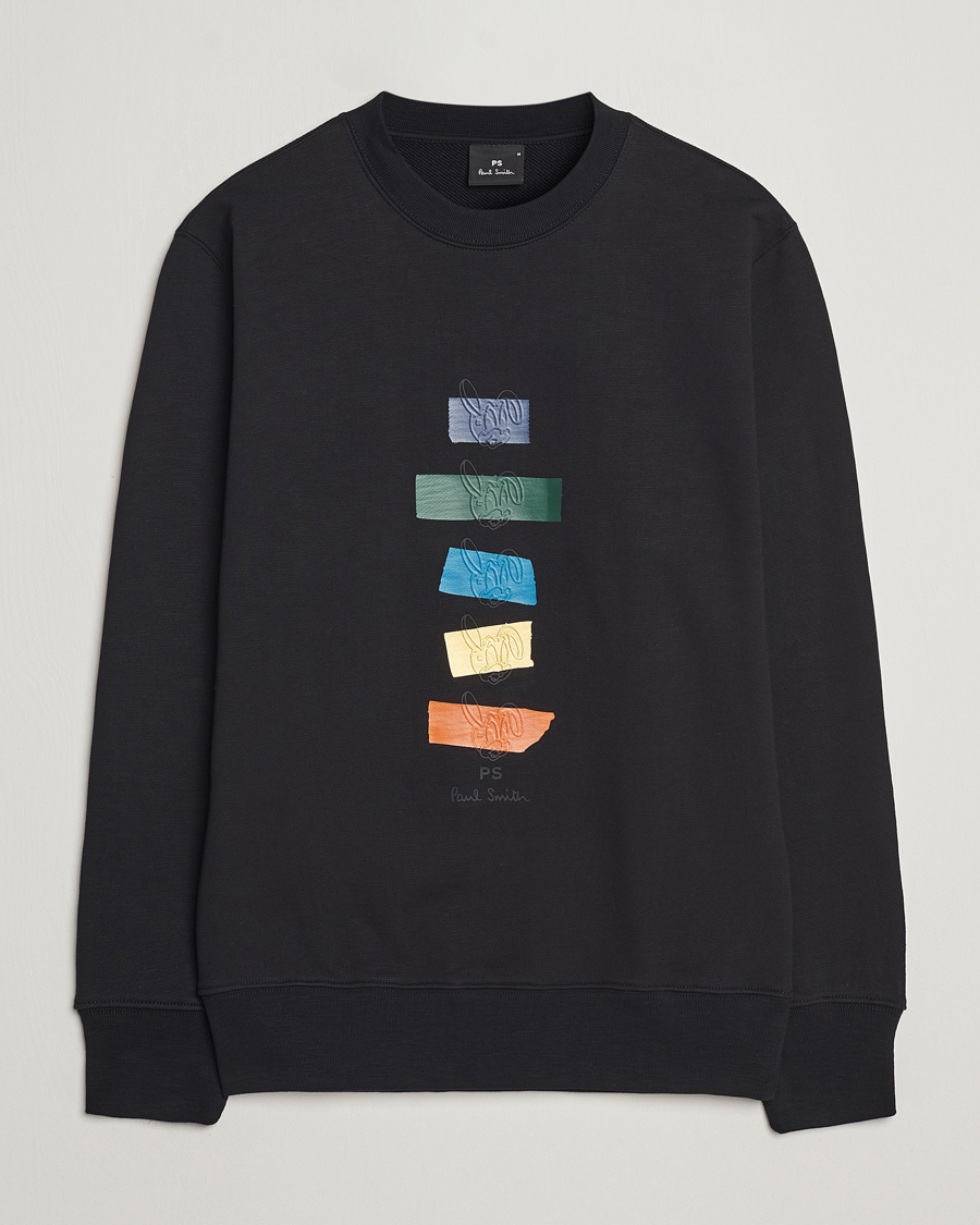 Herren | Pullover | PS Paul Smith | Rabbits Crew Neck Sweatshirt Black