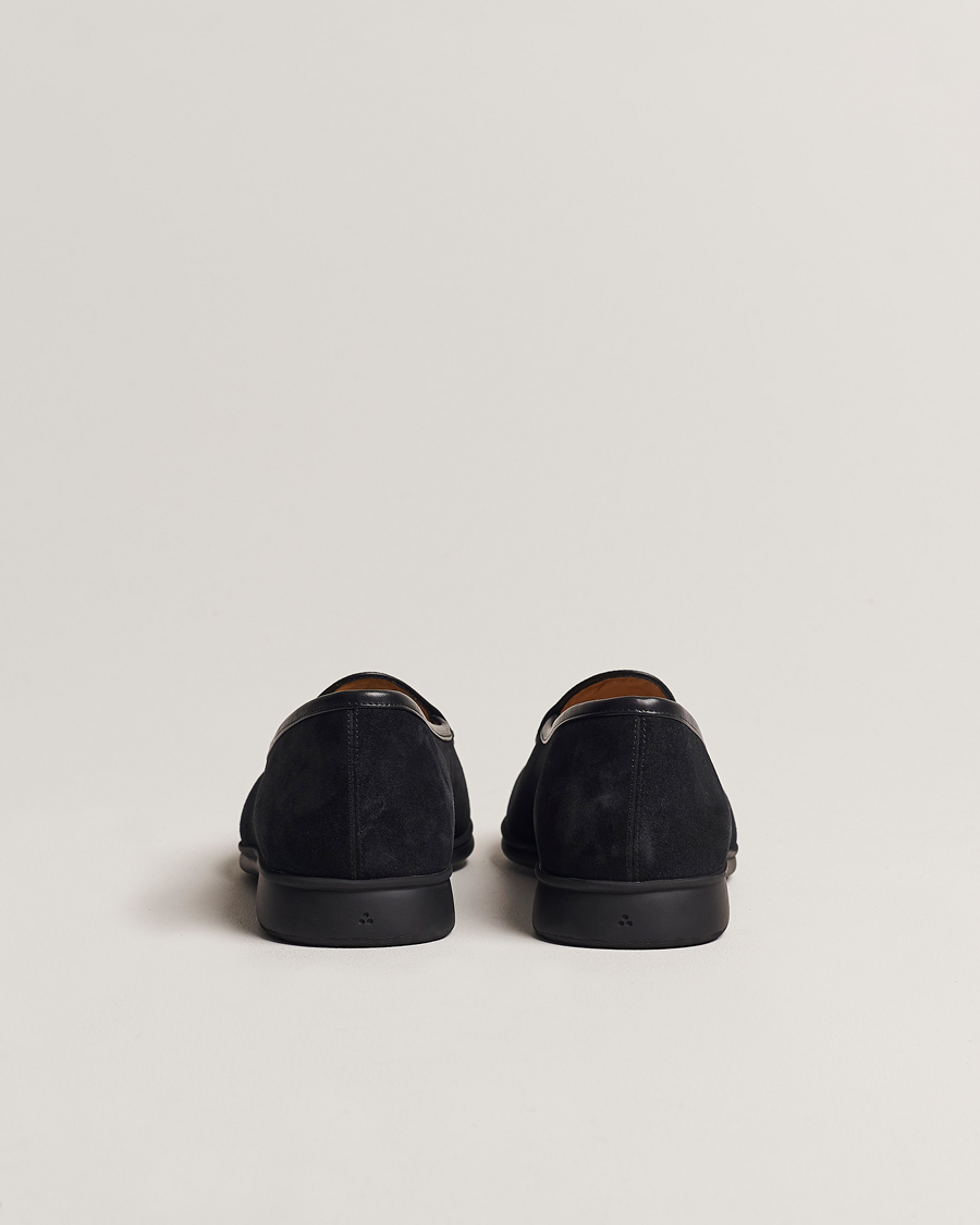 Herren | Baudoin & Lange Stride Loafers Black Suede | Baudoin & Lange | Stride Loafers Black Suede
