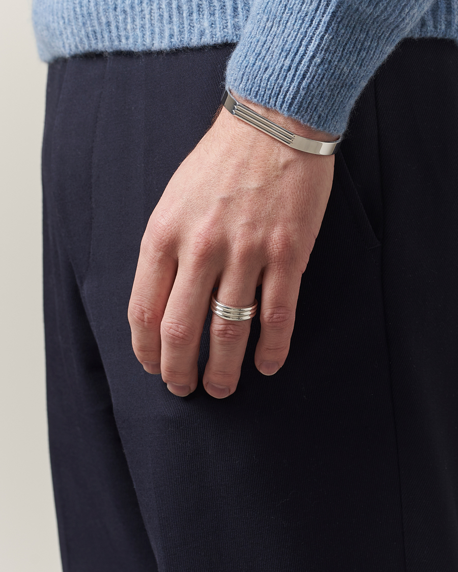 Herren | Contemporary Creators | LE GRAMME | Godron Ring Sterling Silver 9g