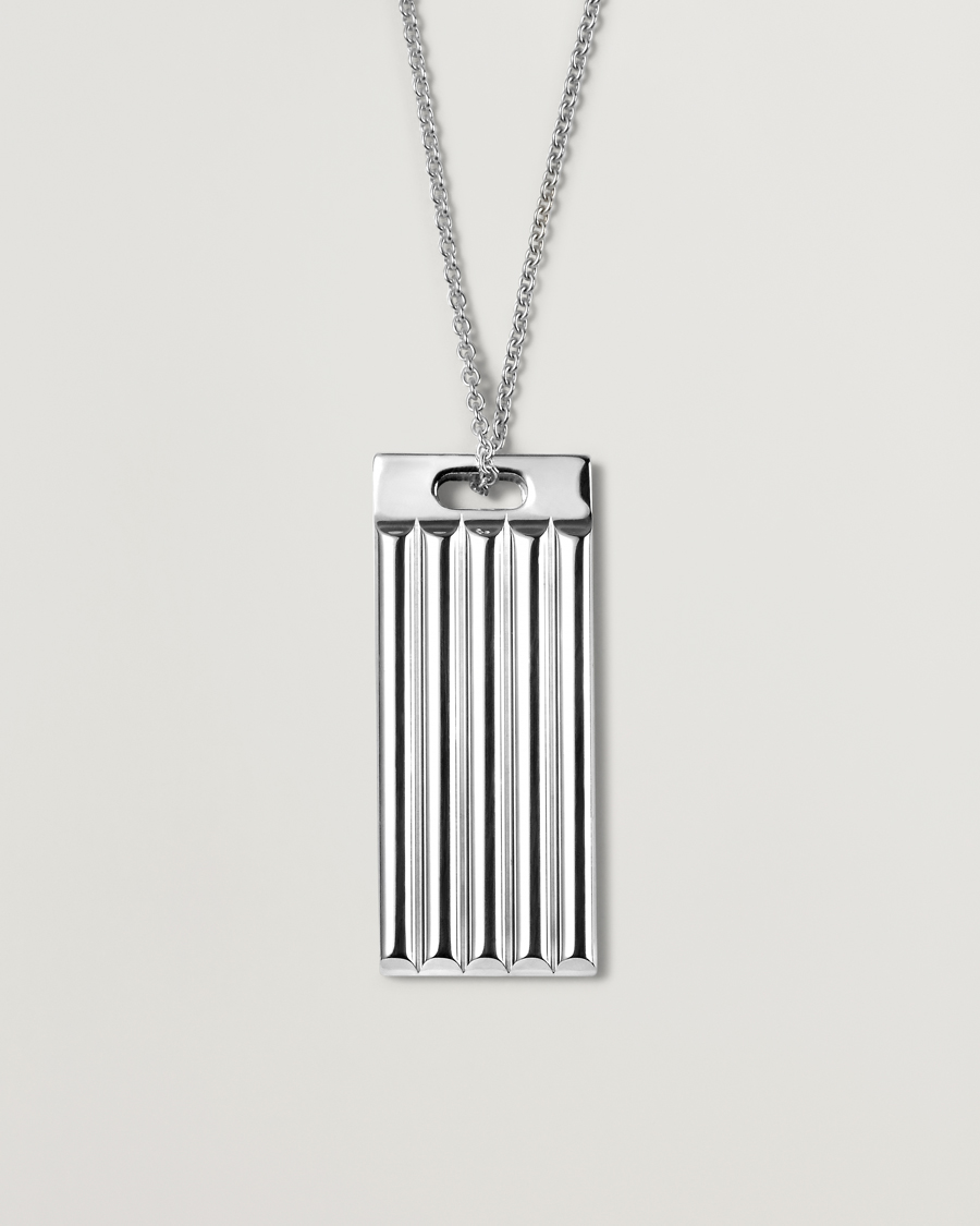 Herren | LE GRAMME Godron Necklace Sterling Silver 8g | LE GRAMME | Godron Necklace Sterling Silver 8g