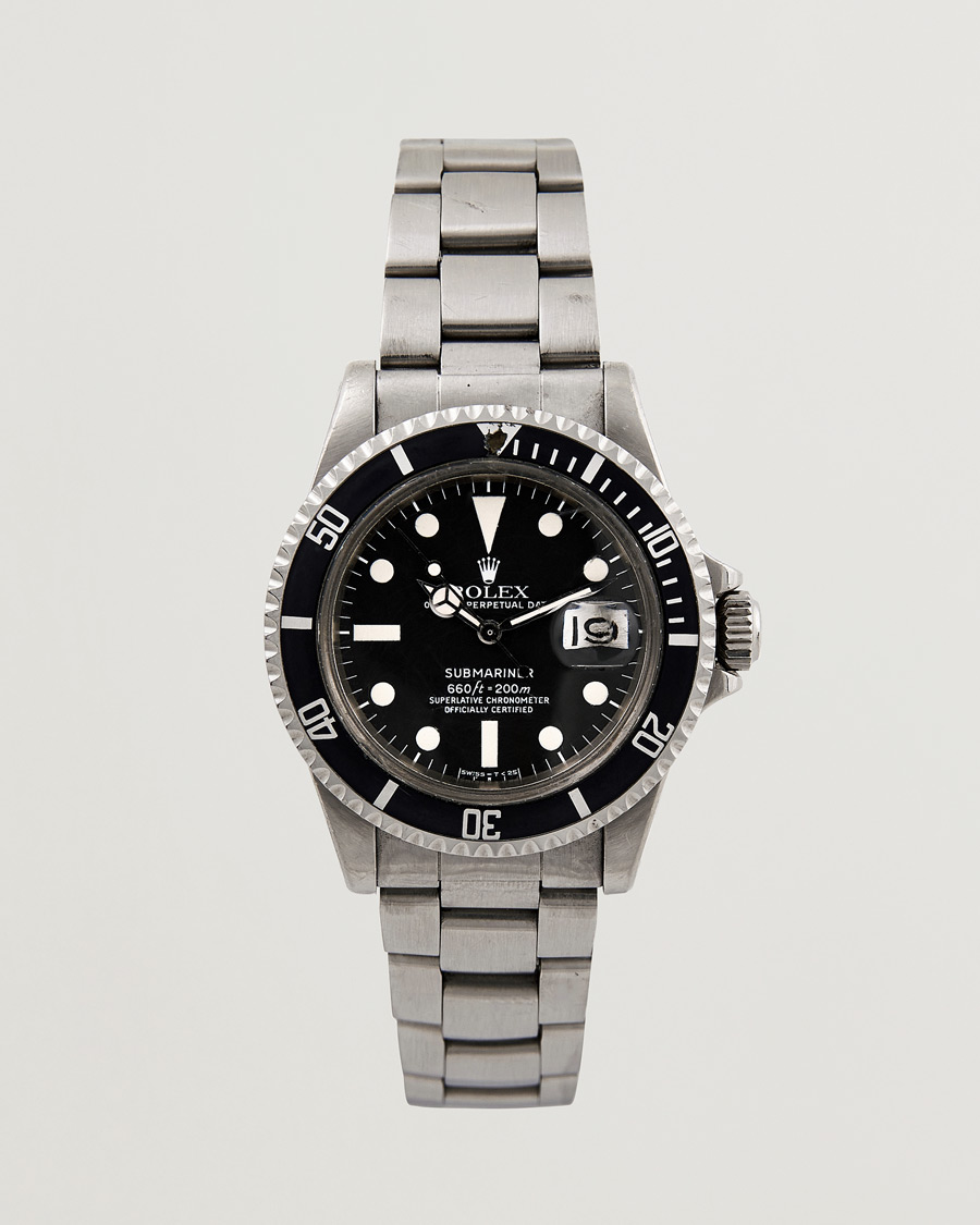 Herren | Rolex Pre-Owned Submariner 1680 Oyster Perpetual Steel Black | Rolex Pre-Owned | Submariner 1680 Oyster Perpetual Steel Black