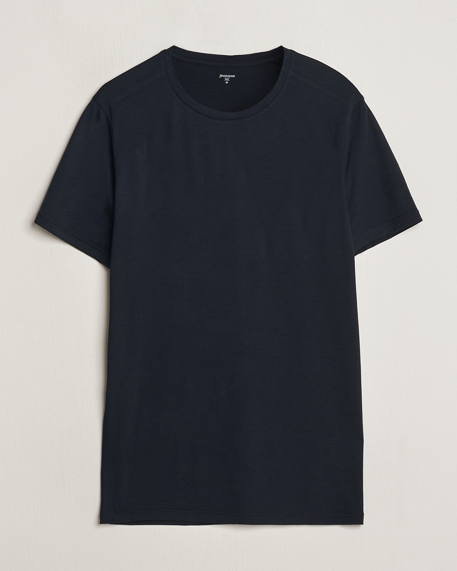 Herren | T-Shirts | Houdini | Desoli Merino T-Shirt True Black