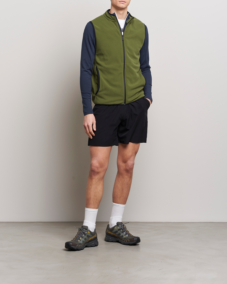 Herren | Pullover | Falke Sport | Falke Fleece Vest Herb