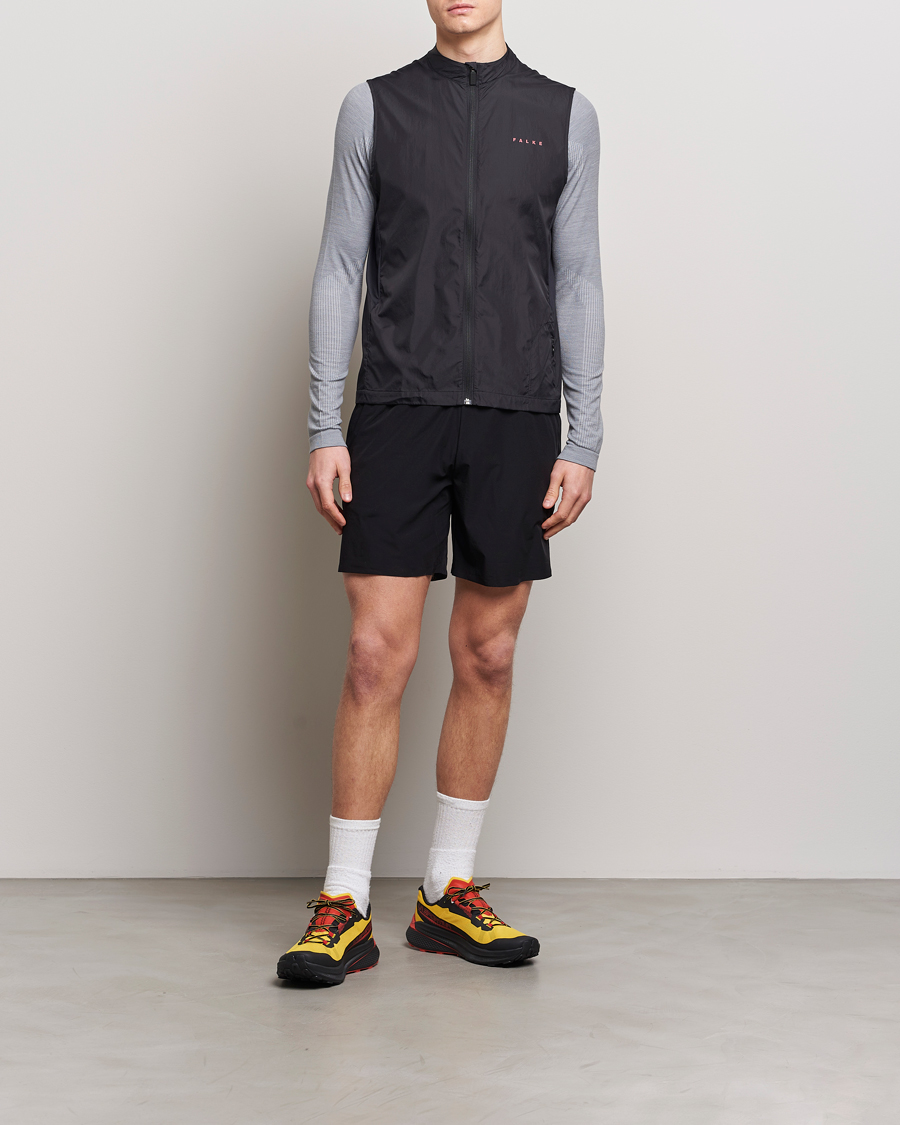Herren | Pullover | Falke Sport | Falke Recycled Running Vest Black