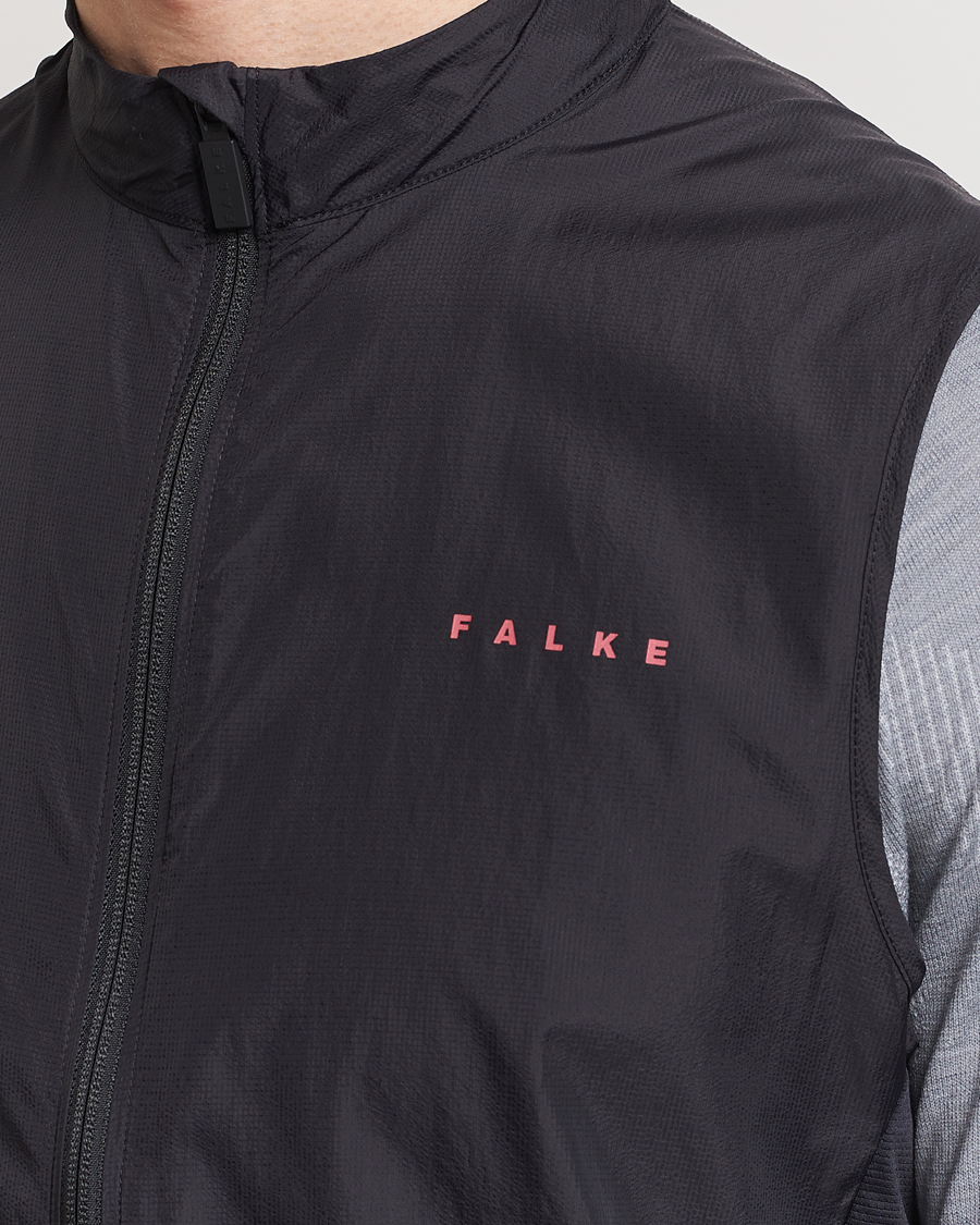 Herren | Pullover | Falke Sport | Falke Recycled Running Vest Black