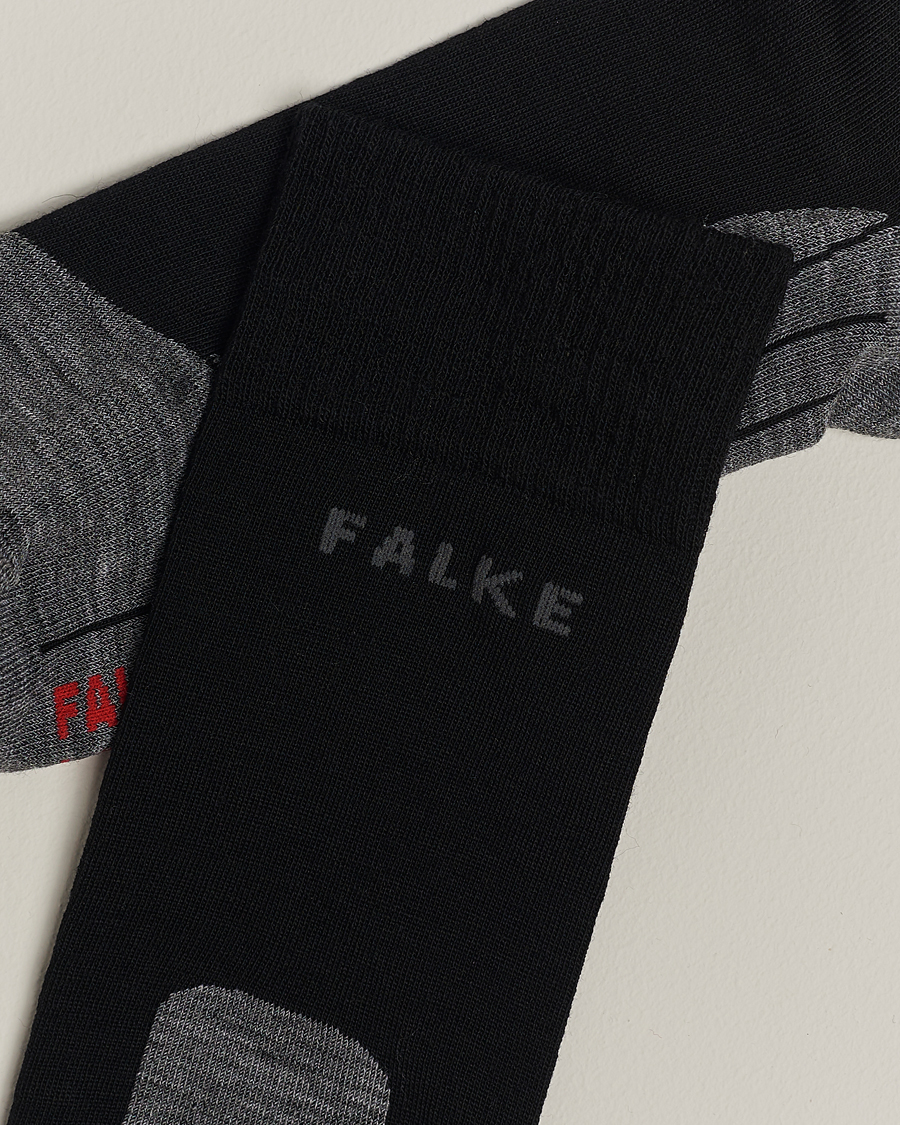 Herren | Kleidung | Falke Sport | Falke TK5 Wander Trekking Socks Black Mix