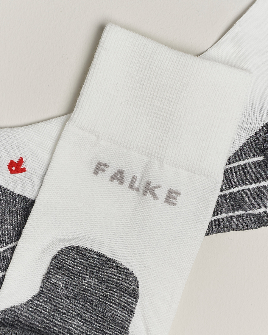 Herren | Unterwäsche | Falke | RU4 Endurance Running Socks White Mix