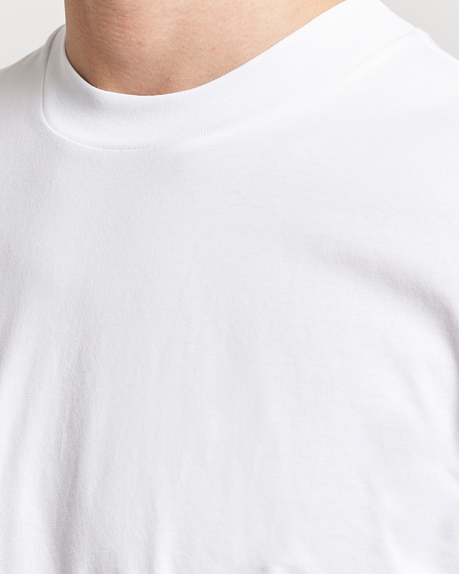 Herren | T-Shirts | Jil Sander | Round Collar Simple T-Shirt White