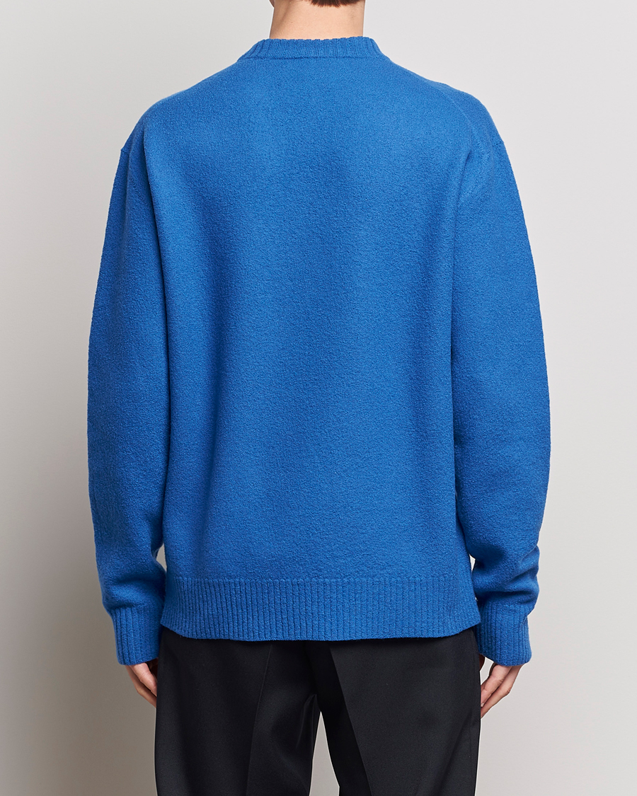 Herren | Pullover | Jil Sander | Lightweight Merino Wool Sweater Space Blue