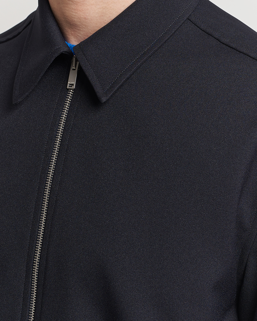 Herren | Hemden | Jil Sander | Full Zip Overshirt Midnight