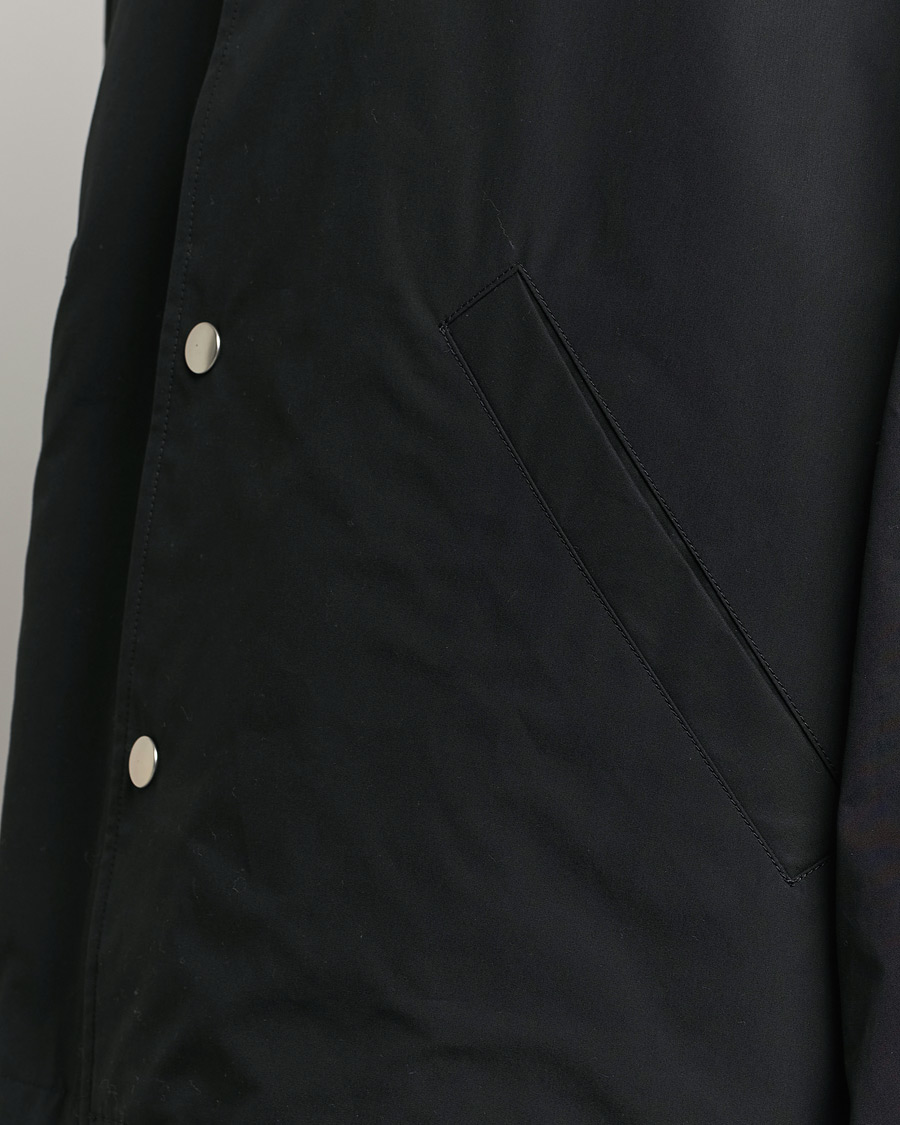 Herren | Jacken | Jil Sander | Back Printed Coach Jacket Black