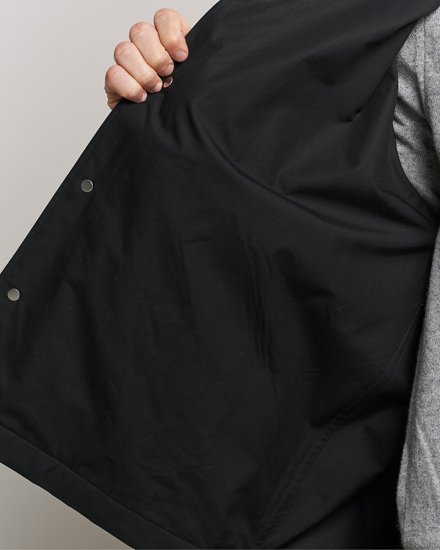 Herren | Jacken | Jil Sander | Back Printed Coach Jacket Black