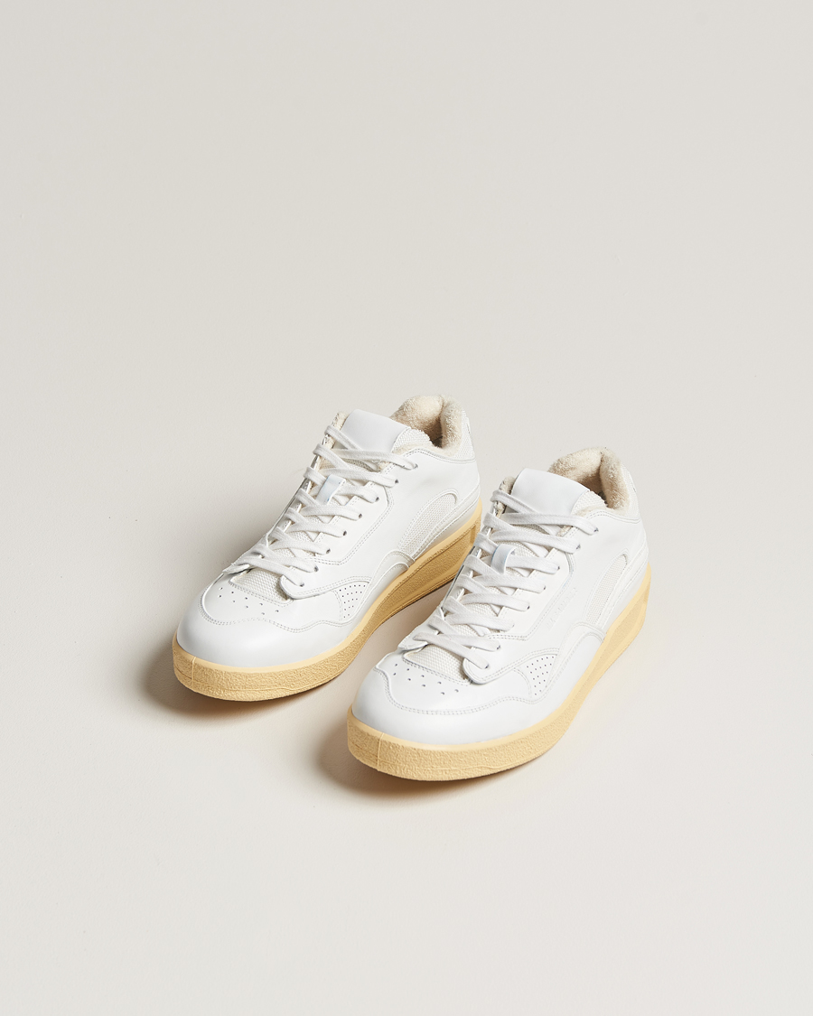 Herren | Jil Sander Low Basket Sneakers White | Jil Sander | Low Basket Sneakers White