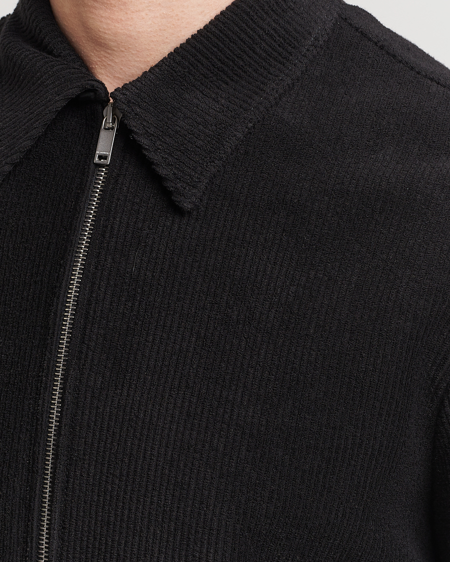 Herren | Hemden | Jil Sander | Full Zip Camp Shirt Black