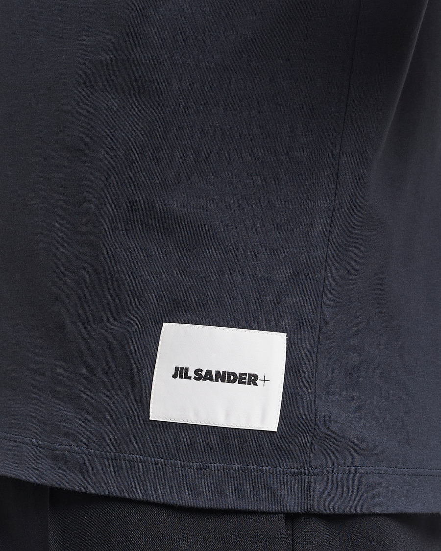 Herren | T-Shirts | Jil Sander | 3-Pack Short Sleeve T-Shirts White/Navy/Black