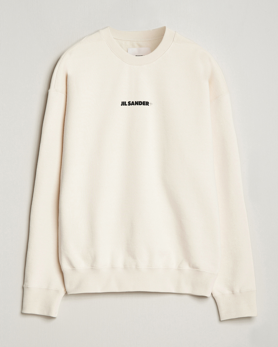 Herren | Pullover | Jil Sander | Small Logo Sweatshirt Dune