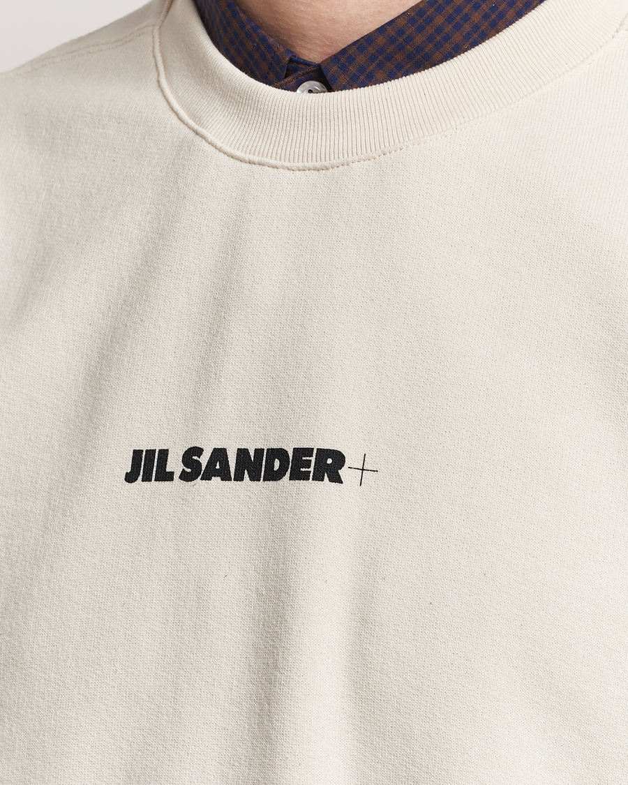 Herren | Pullover | Jil Sander | Small Logo Sweatshirt Dune