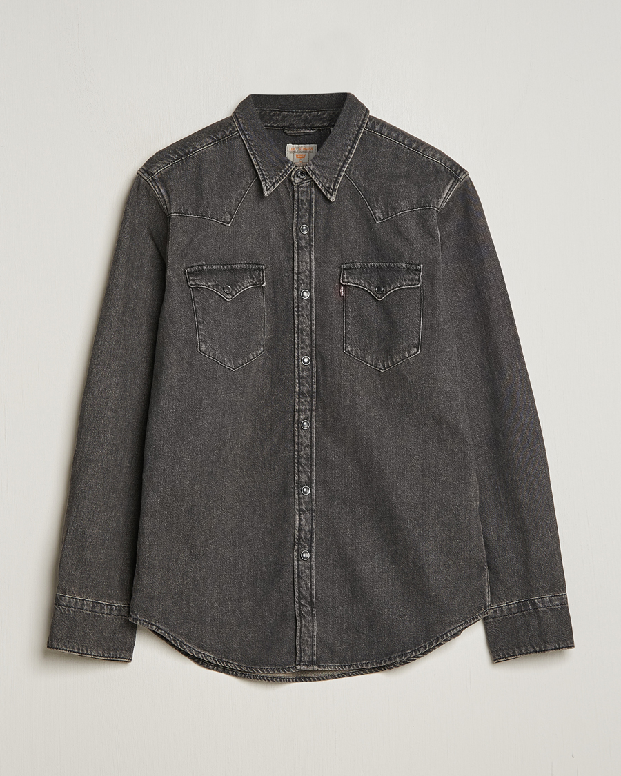 Herren | Hemden | Levi's | Barstow Western Standard Shirt Washed Black