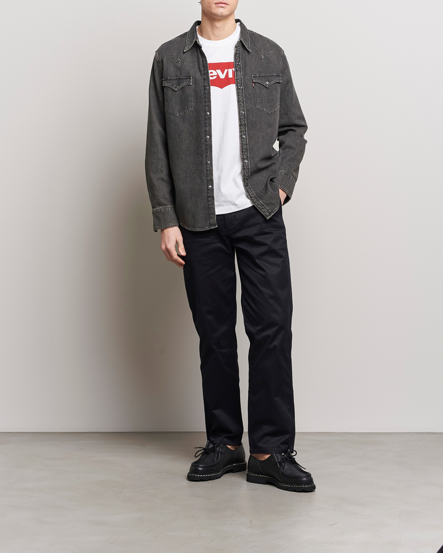 Herren | Hemden | Levi's | Barstow Western Standard Shirt Washed Black