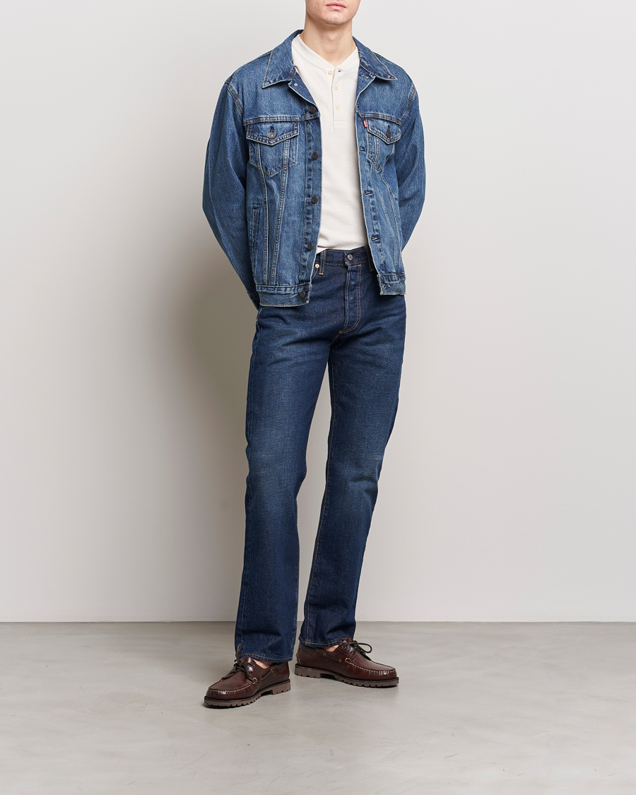 Herren | Jacken | Levi's | Relaxed Fit Trucker Denim Jacket Waterfalls