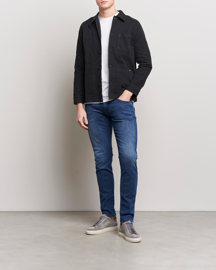 Herren | Jeans | Replay | Anbass Powerstretch Jeans Medium Blue