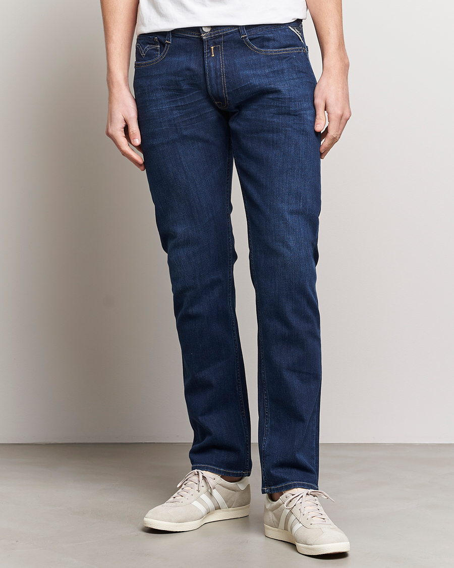 Herren | Jeans | Replay | Rocco Stretch Jeans Dark Blue
