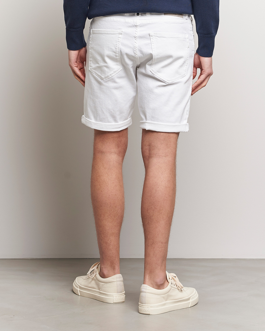 Herren | Shorts | Replay | RBJ981 Super Stretch Denim Shorts White