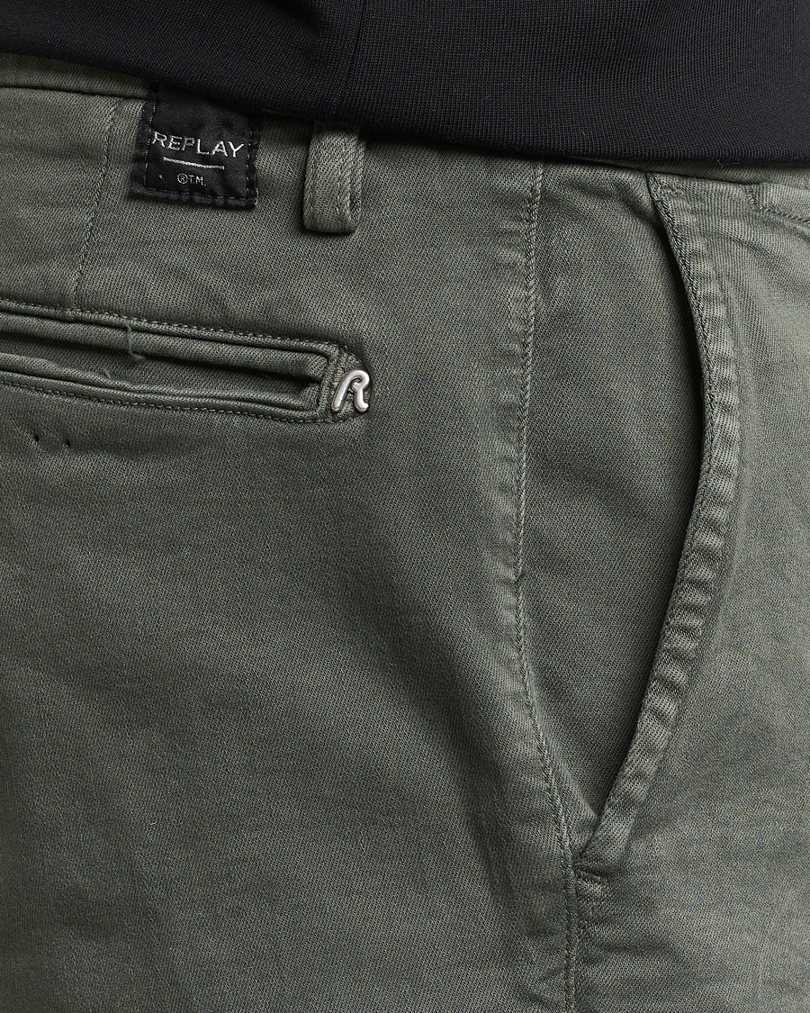 Herren | Shorts | Replay | Benni Hyperflex Shorts Dark Green