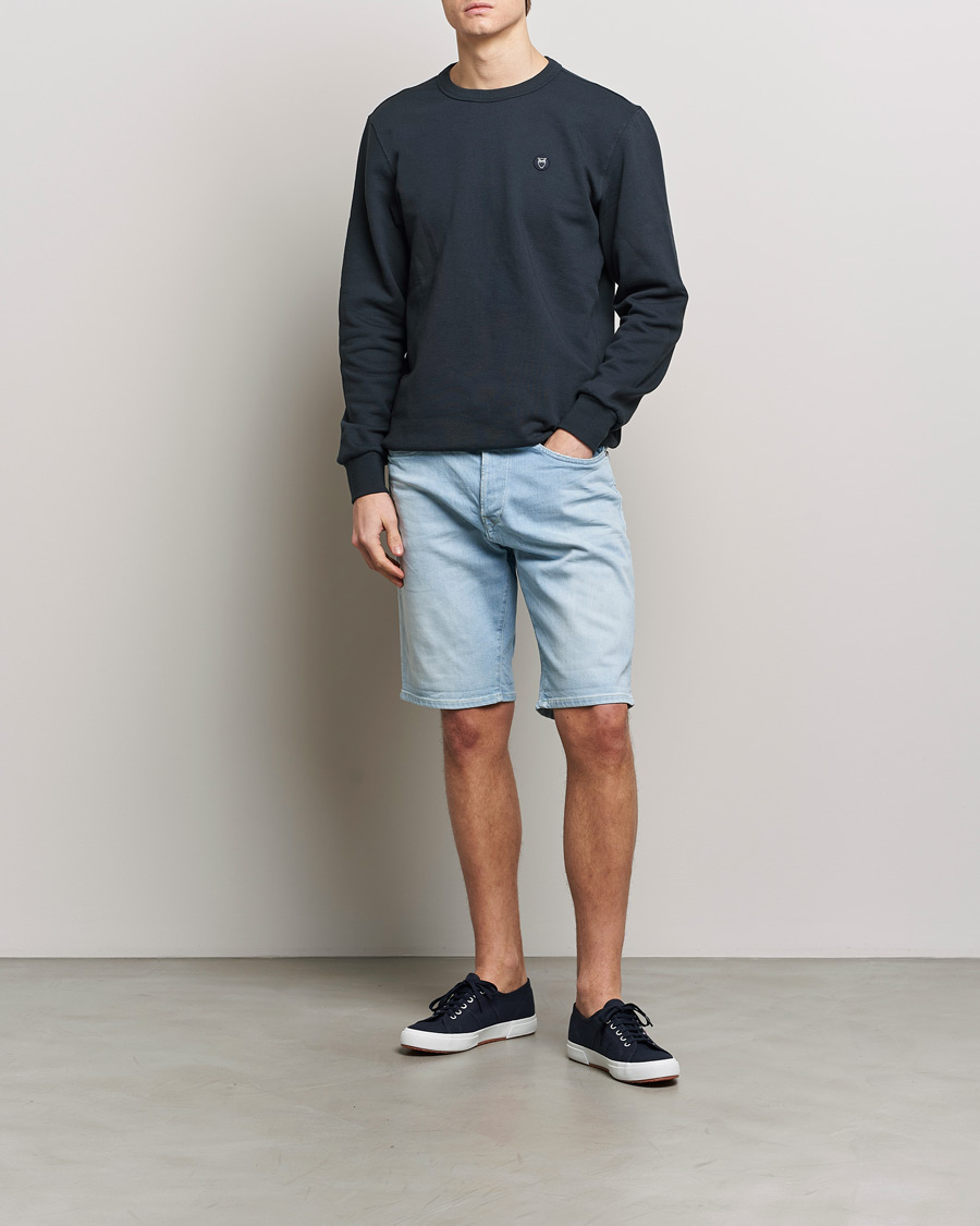 Herren | Shorts | Replay | RBJ981 Super Stretch Bio Denim Shorts Light Blue