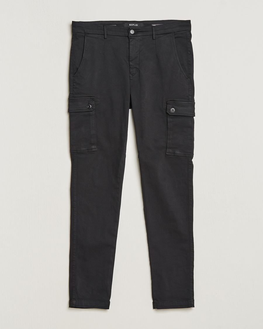 Herren | Hosen | Replay | Anbass Hyperflex X-Lite Cargo Pants Black