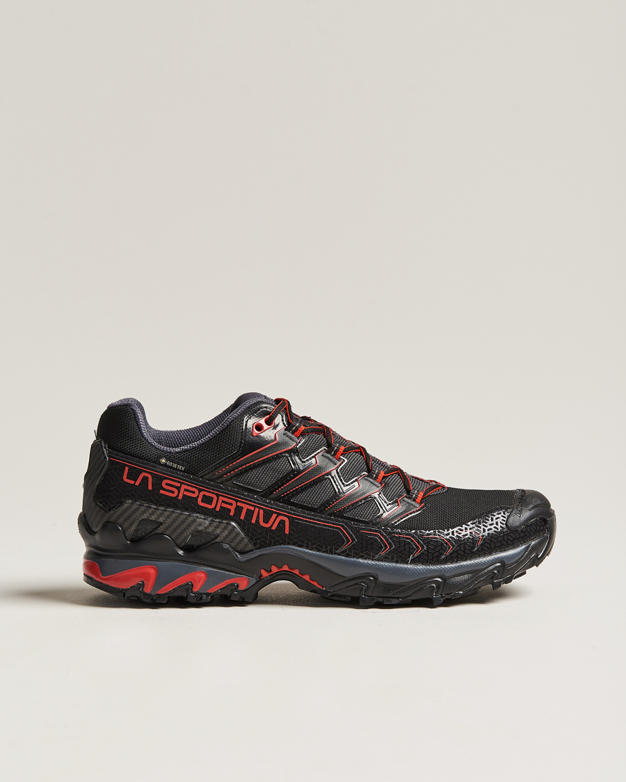 Herren | La Sportiva Ultra Raptor II GTX Trail Running Shoes Black/Goji | La Sportiva | Ultra Raptor II GTX Trail Running Shoes Black/Goji