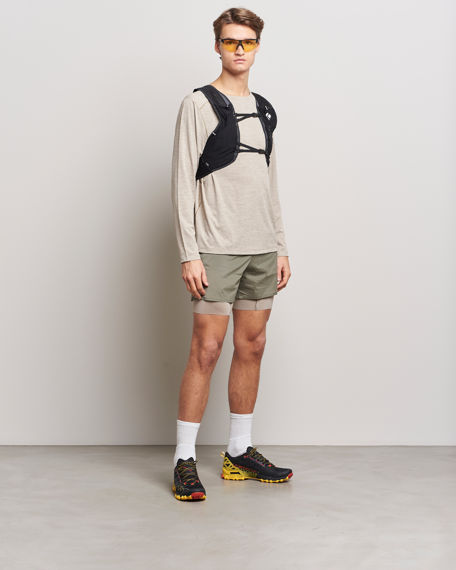 Herren | La Sportiva Bushido II GTX Trail Running Sneakers Black/Yellow | La Sportiva | Bushido II GTX Trail Running Sneakers Black/Yellow