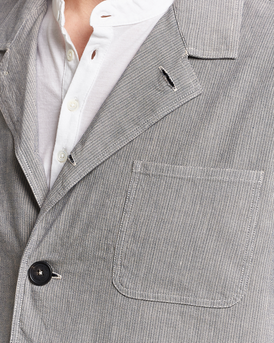 Herren | Jacken | Massimo Alba | Florida Cotton/Linen Shirt Jacket Light Grey