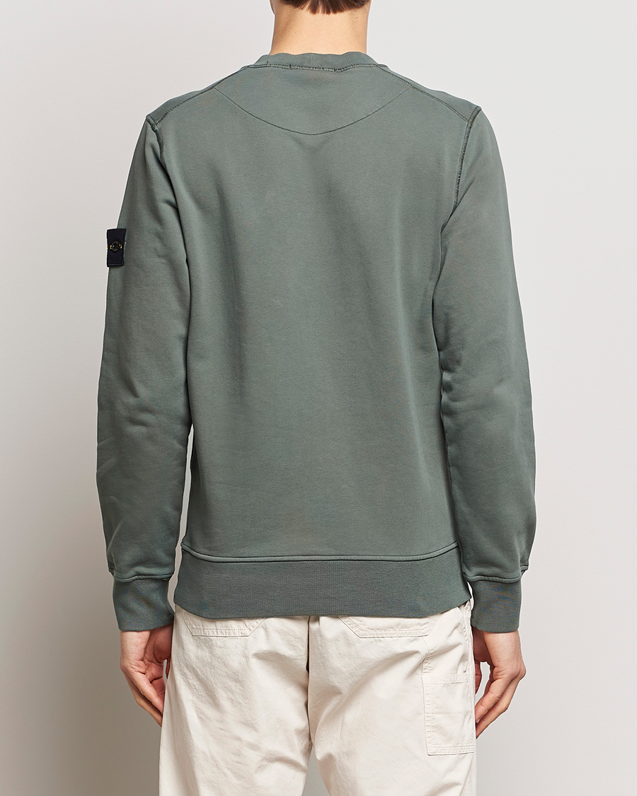 Herren | Pullover | Stone Island | Garment Dyed Cotton Sweatshirt Musk