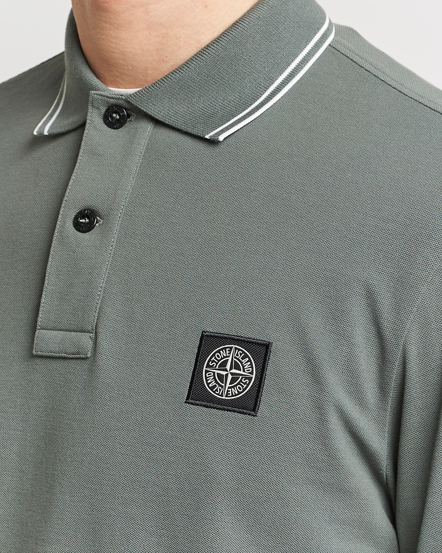 Herren | Pullover | Stone Island | Organic Cotton Stretch Pique Musk