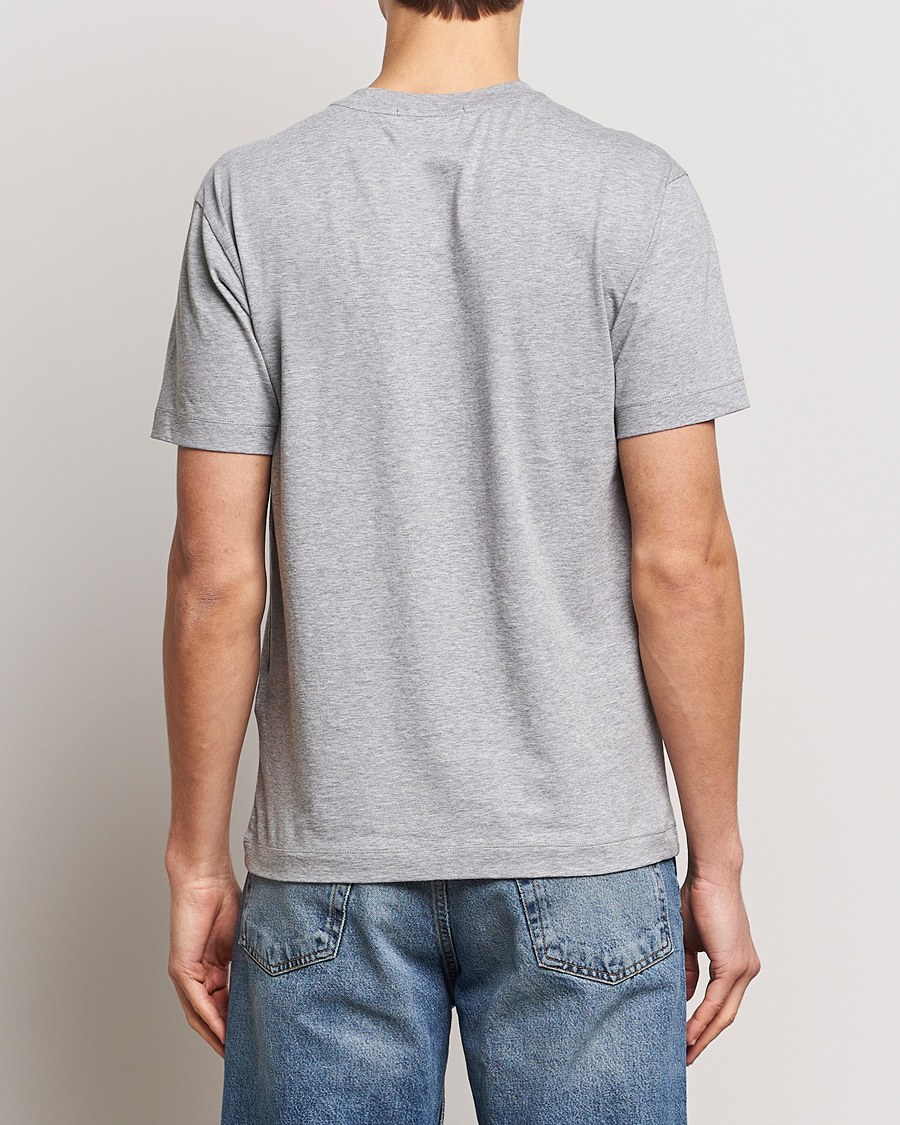 Herren | T-Shirts | Stone Island | Garment Dyed Cotton Jersey T-Shirt Melange Grey