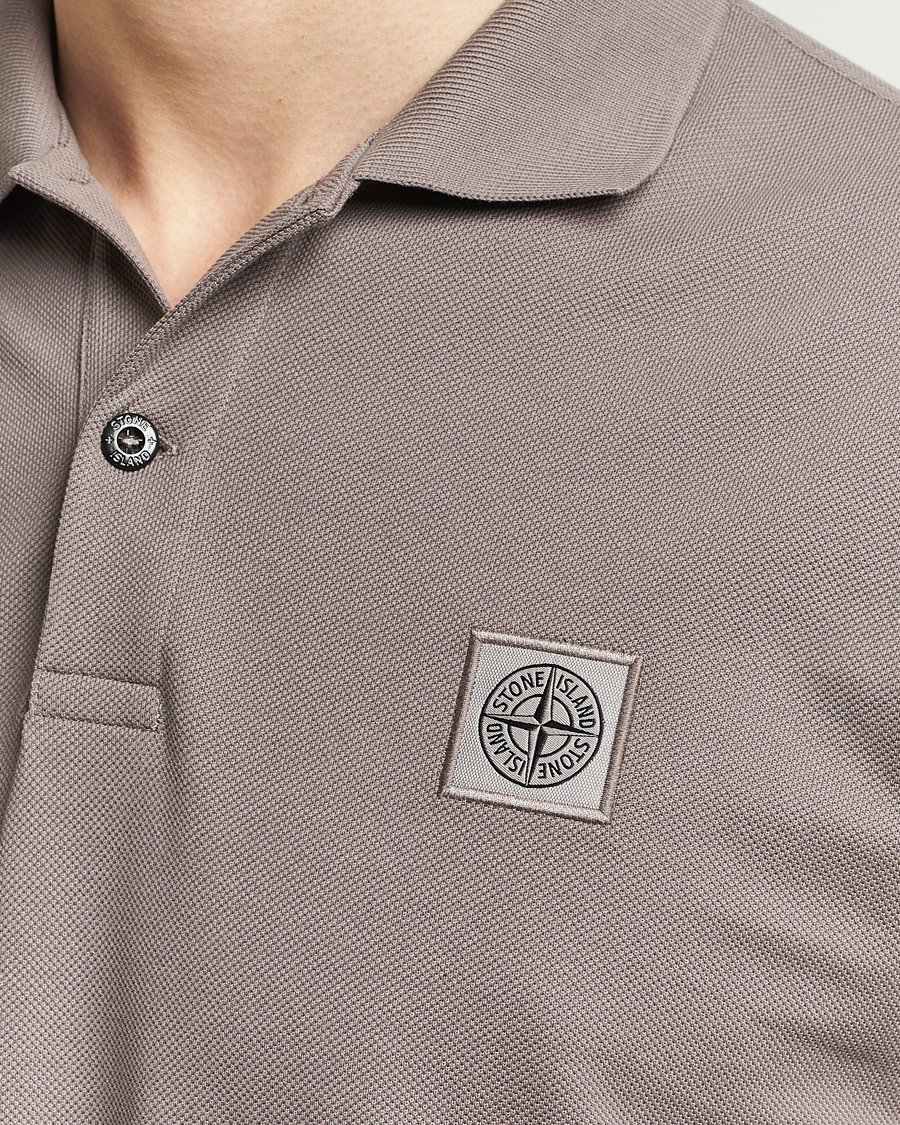 Herren | Poloshirts | Stone Island | Organic Cotton Polo Dove Grey