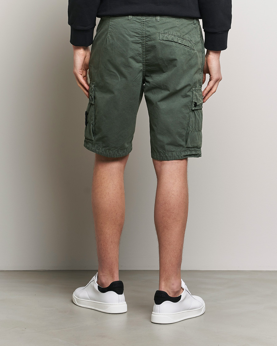 Herren | Shorts | Stone Island | Brushed Cotton Canvas Cargo Shorts Musk