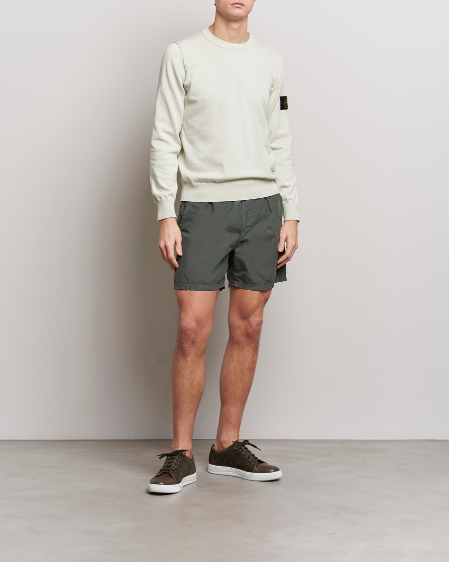 Herren | Badehosen | Stone Island | Brushed Nylon Swimshorts Musk