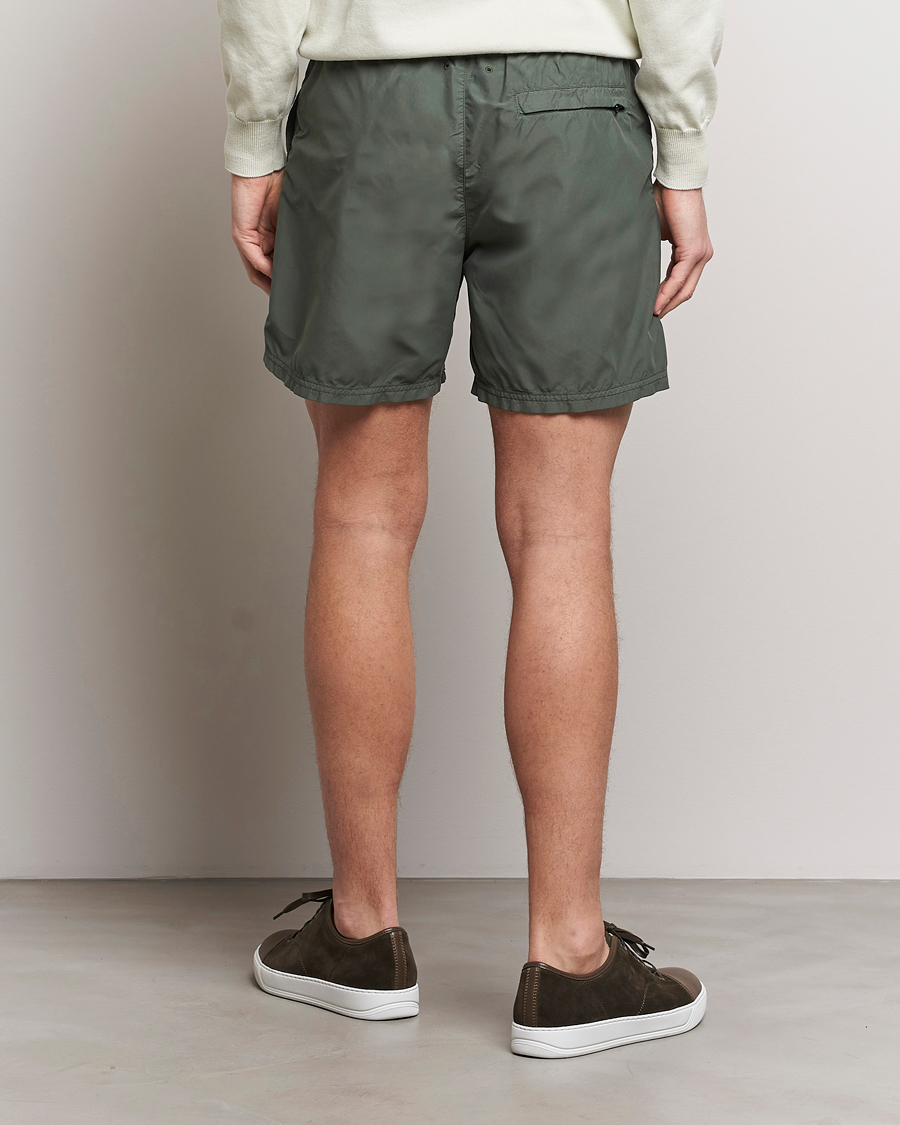 Herren | Badehosen | Stone Island | Brushed Nylon Swimshorts Musk