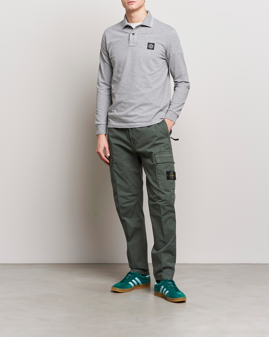 Herren | Hosen | Stone Island | Tapered Supima Cotton Cargo Pants Musk