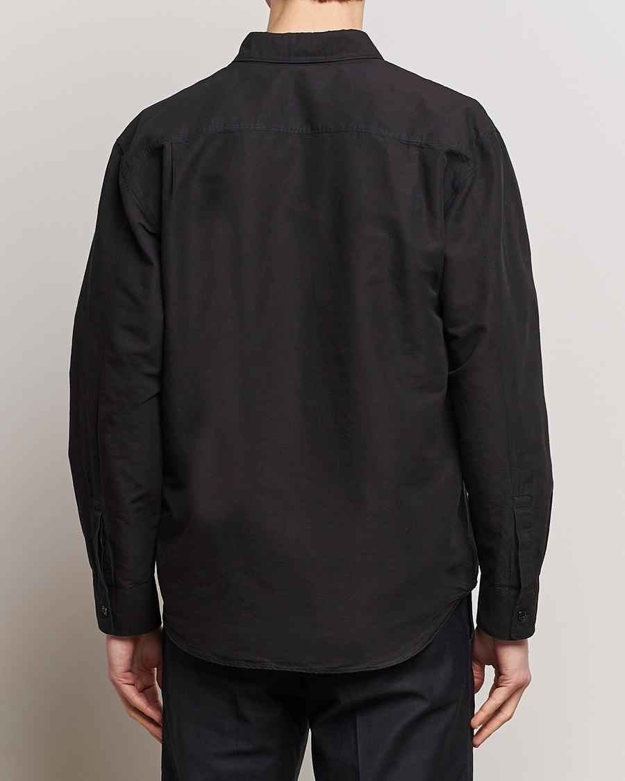 Herren | Hemden | Stone Island | Cotton/Hemp Pocket Overshirt Black